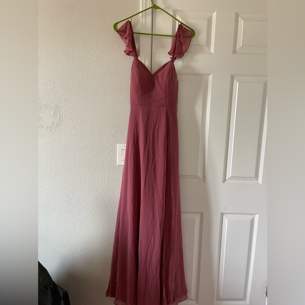 Azazie Everett, Desert Rose, size A2 (Brand New)